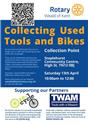 The Rotary Club of the Weald of Kent Old Bikes & Tools: put them to good use