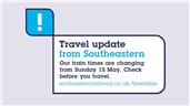 Southeastern Timetable Changes